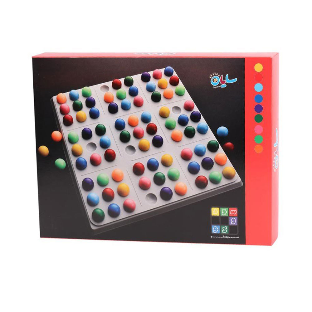 سودوکو توپی رنگی سایان